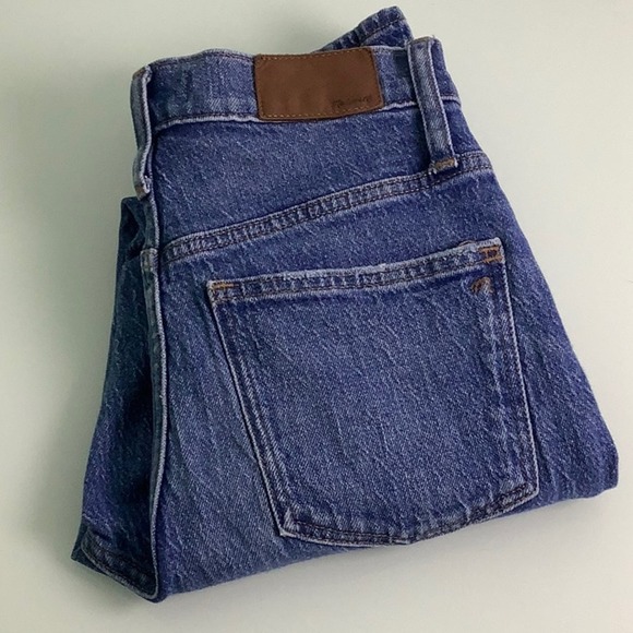 Madewell The High Rise Slim Boyjean not your mom high waisted jean size 23 EUC - Picture 4 of 15